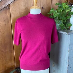 Vintage Cashmere Short Sleeve Sweater
